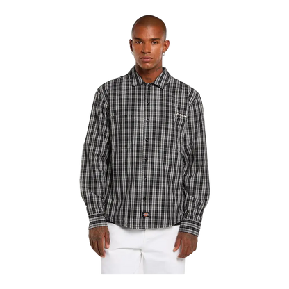 Dickies - Chemises - Wellsville shirt ls - Noir Dickies