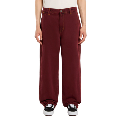 Dickies - Pantalon homme - Madison Baggy fit denim andorra rouge