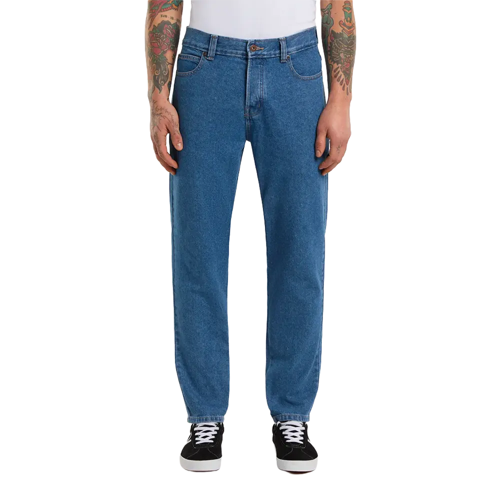 Dickies - Pantalons - 982 slim tapered jeans - Bleu classique Dickies