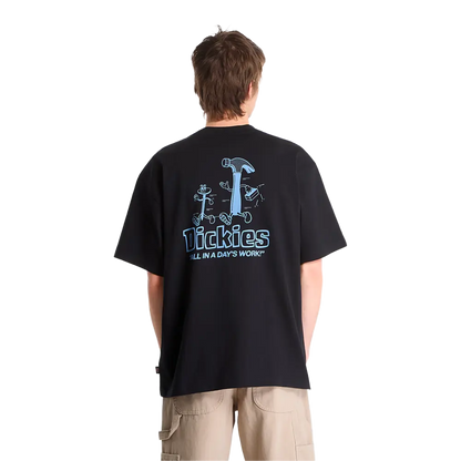 Dickies - T-shirts - Fairlawn Ss Tee Black noir VF France