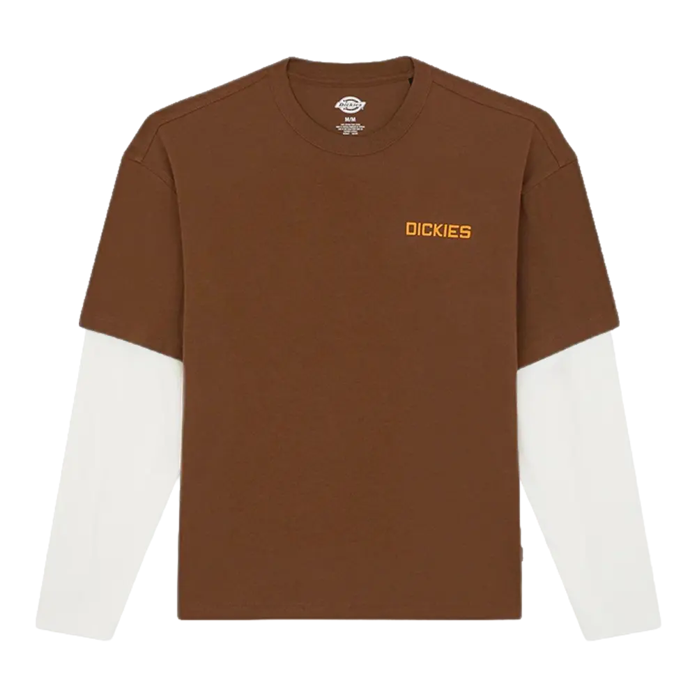Dickies - T-shirts - Payson 2fer tee - Marron Dickies