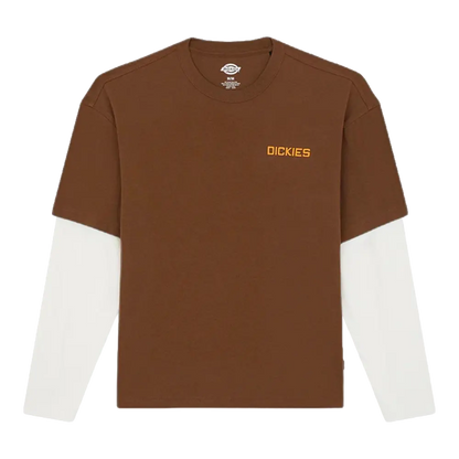 Dickies - T-shirts - Payson 2fer tee - Marron Dickies
