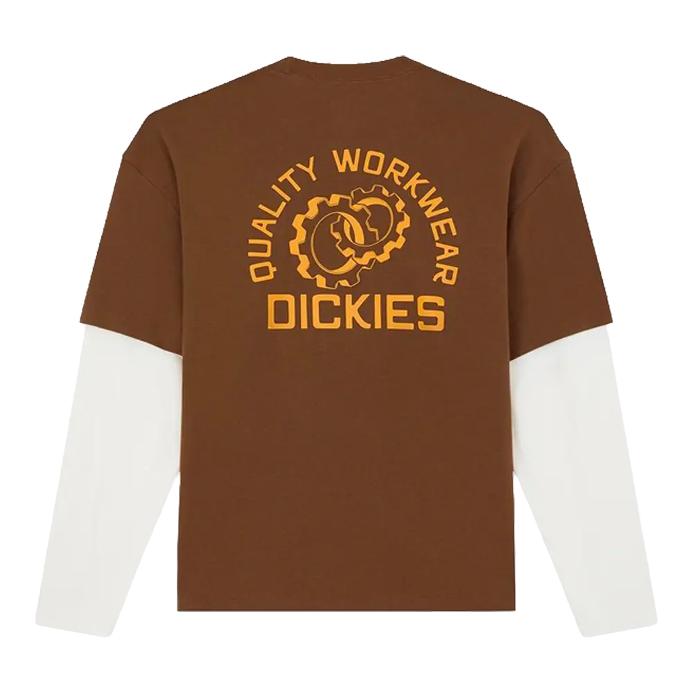 Dickies - T-shirts - Payson 2fer tee - Marron Dickies