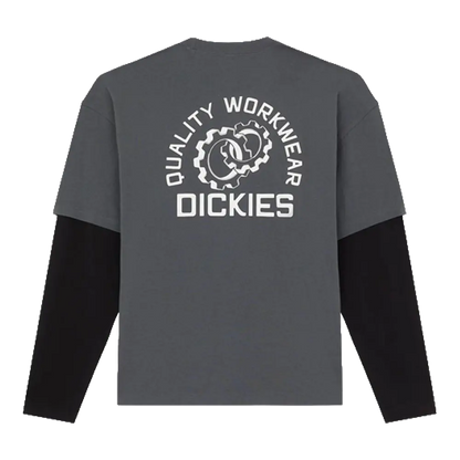 Dickies - T-shirts - Payson 2fer tee - Noir Dickies