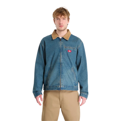 Dickies - Vestes - Denim Painter Jacket Khaki Tntd B kaki VF France