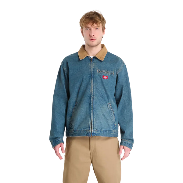 Dickies - Vestes - Denim Painter Jacket Khaki Tntd B kaki VF France