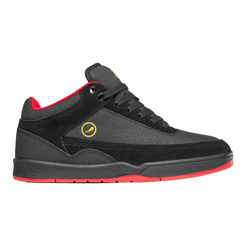 ES - Chaussures skate - Stylus Mid noir rouge V7 distribution