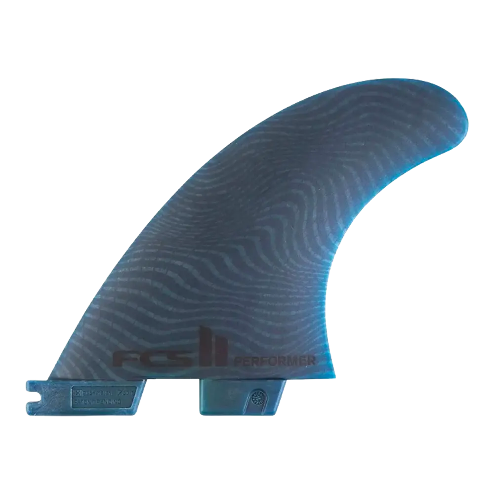 FCS II - Ailerons Quad - Performer Neo glass eco bleu Surf Hardware International