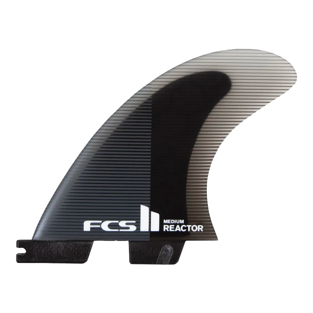 FCS II - Ailerons Quad - Reactor rear retail Performance Core noir Surf Hardware International