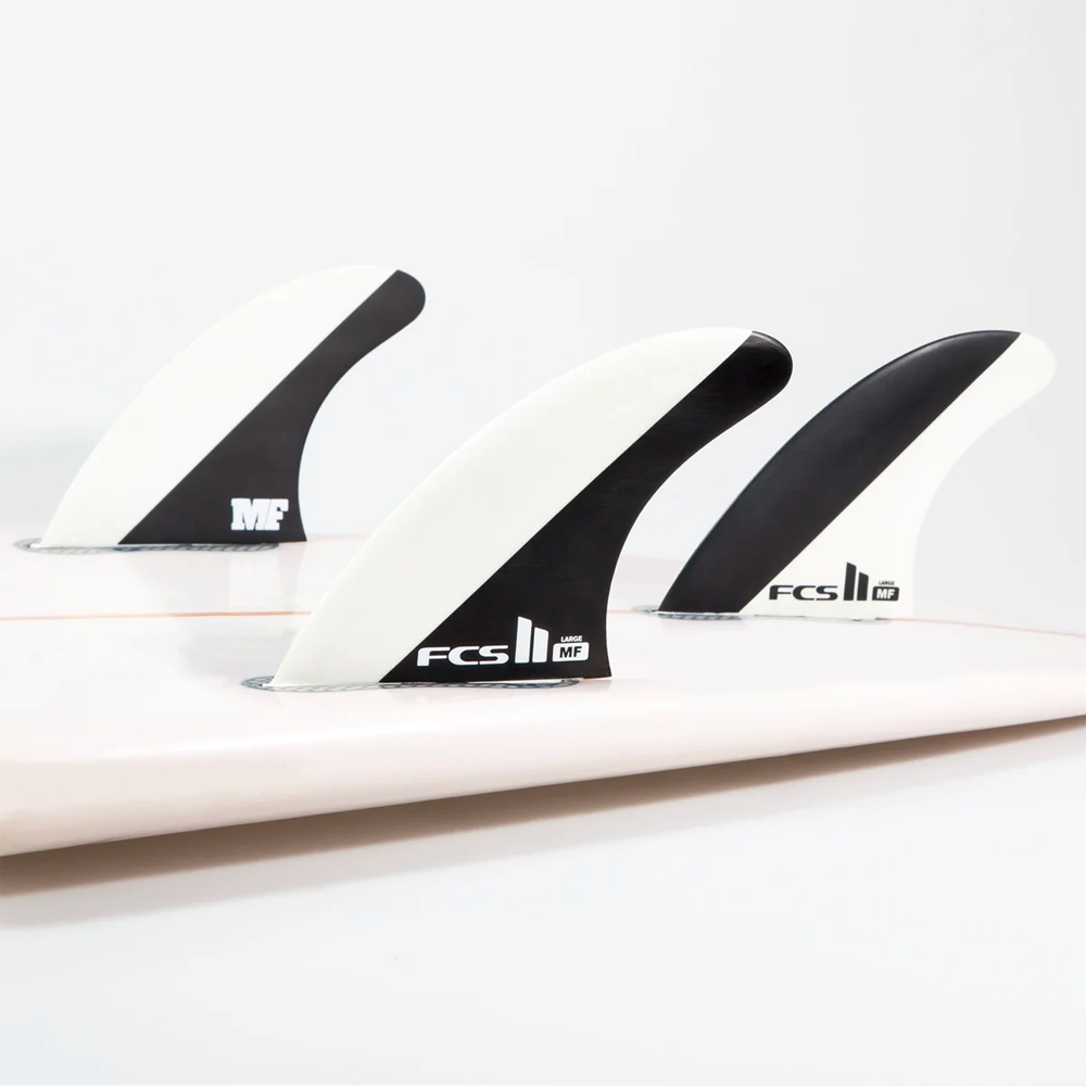 FCS II - Ailerons Thrusters - Mick Fanning Performance core blanc Surf Hardware International