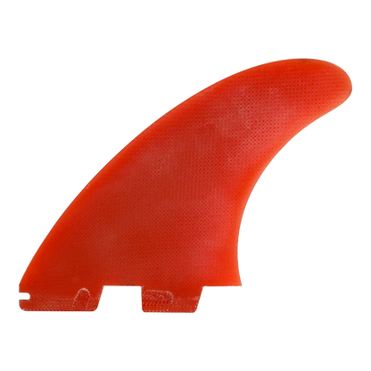 FCS II - Fins Thrusters - Mid carver Glass fiber Burnt orange Surf Hardware International