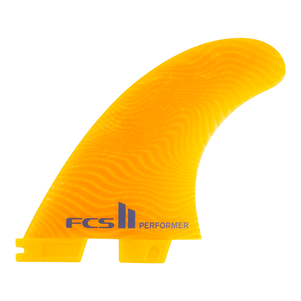 FCS II - Ailerons Thrusters - Performer Neo glass eco orange Surf Hardware International