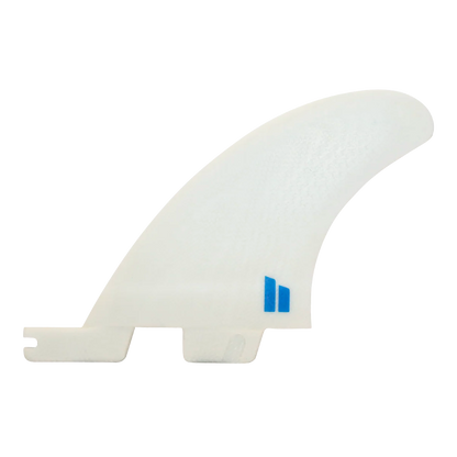 FCS II - Ailerons Twin + 1 - Performer Fibre de verre White Surf Hardware International