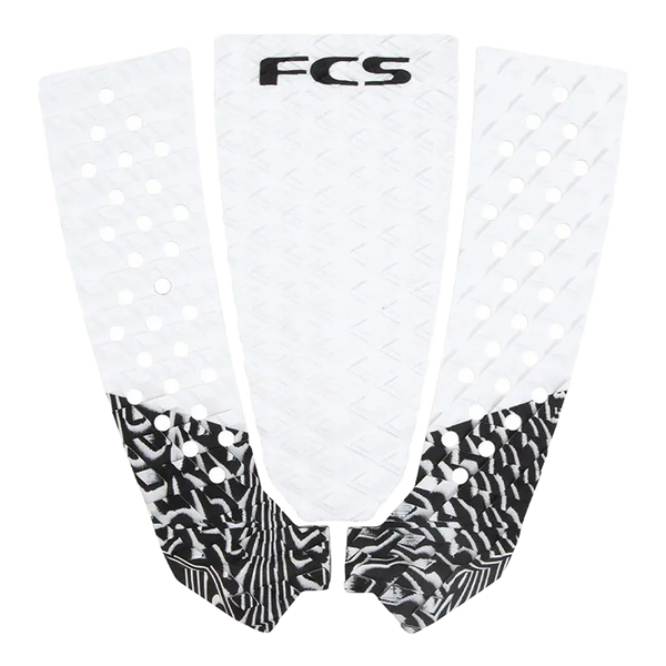 FCS II - Grip/Pad 3 pièces - Filipe Toledo treadlite 3 pièces blood blanc