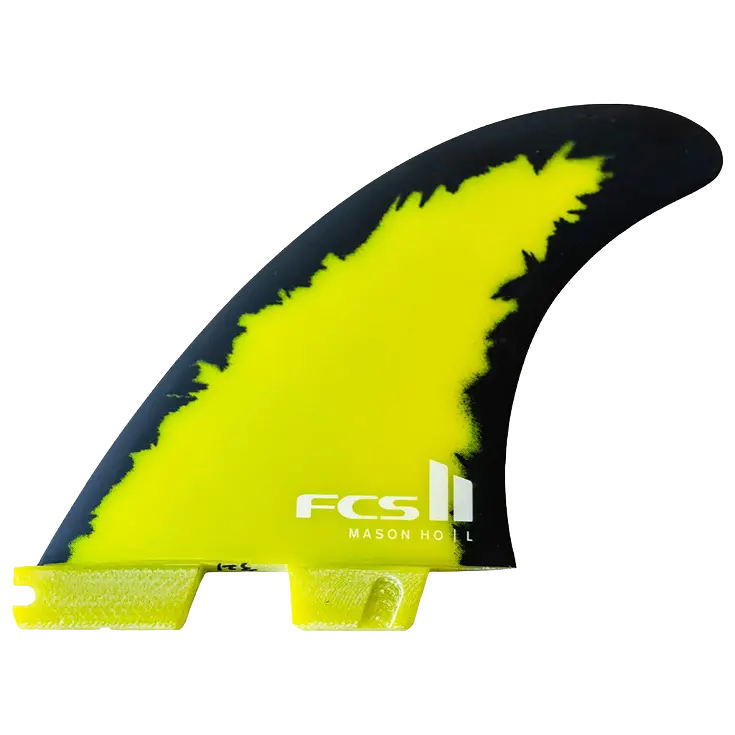 FCS II - Ailerons Thrusters - MH tri retail fins Performance Air core jaune Surf Hardware International