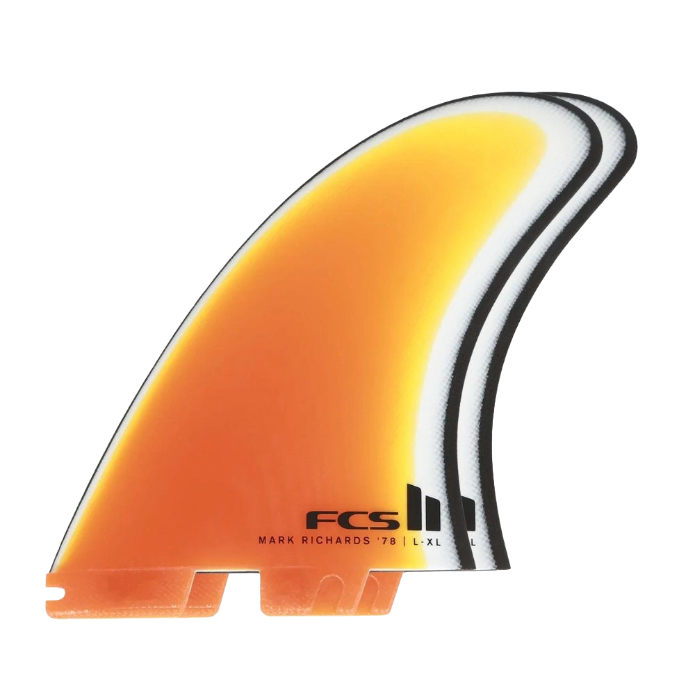 FCS II - Ailerons Twins - MR'78 Performance Core orange Surf Hardware International