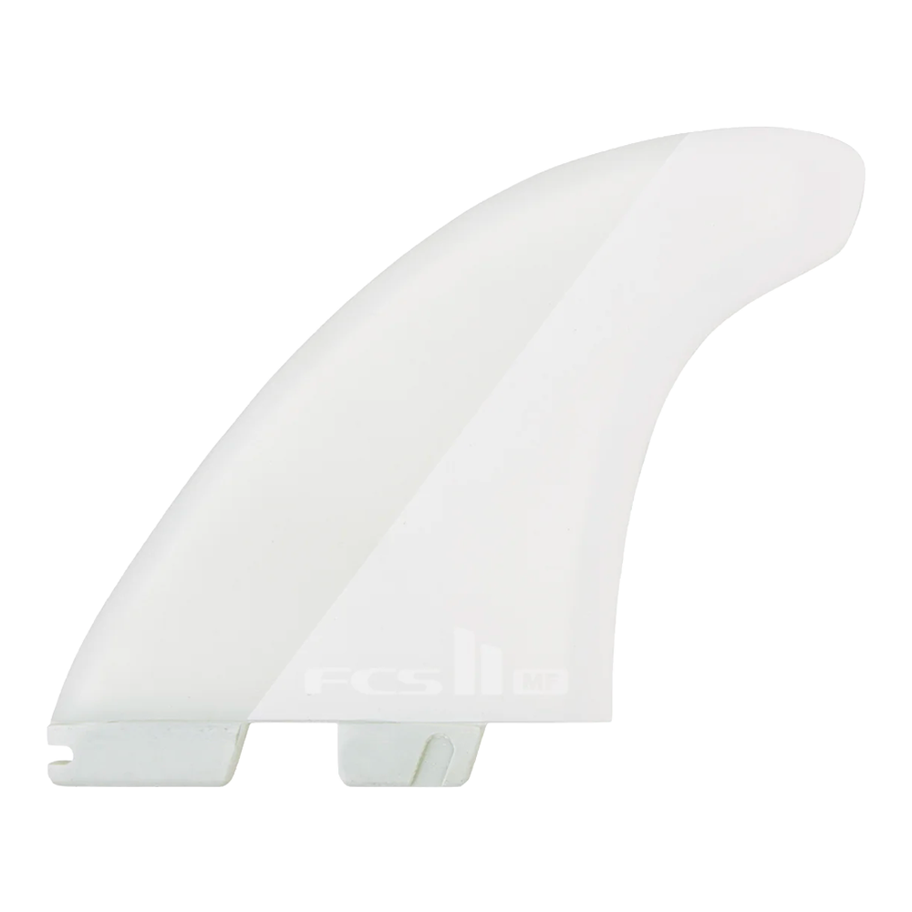 FCS Ⅱ - Aileron twin+1 - Mick Fanning PC blanc