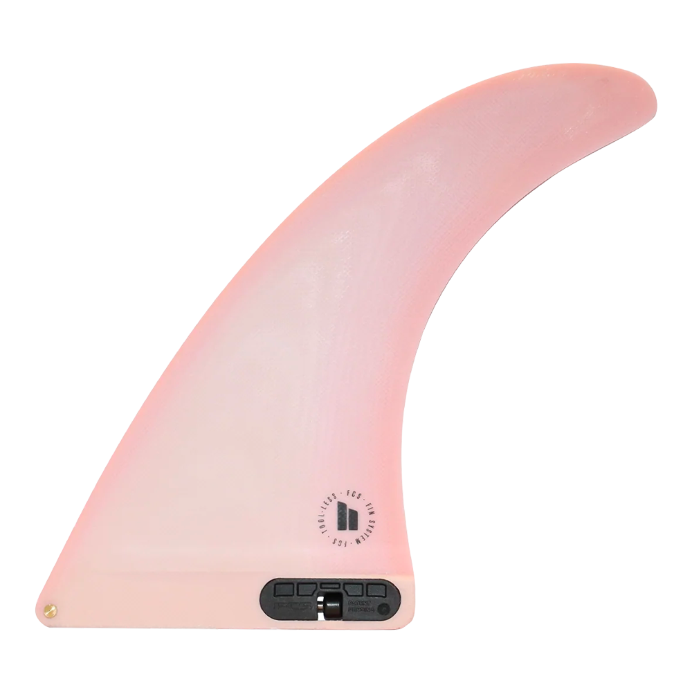 FCS II - Ailerons Single - Connect Fibre de verre 9" Blush Surf Hardware International