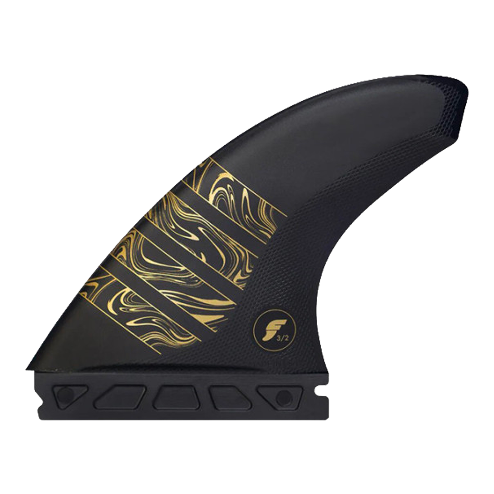 Futures - Ailerons thruster - Alpha series Vector 3/2 noir Surf hardware