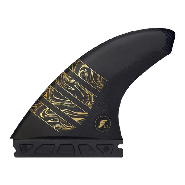 Futures - Ailerons thruster - Alpha series Vector 3/2 noir Surf hardware