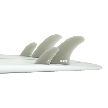 Futures - Ailerons twinzer - Dérives T2 9 deg gris Viral surf