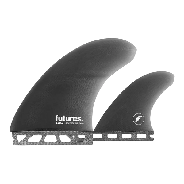 Futures - Twins+1 - Rasta 3/2 reverse twin + 1 - Noir Viral surf