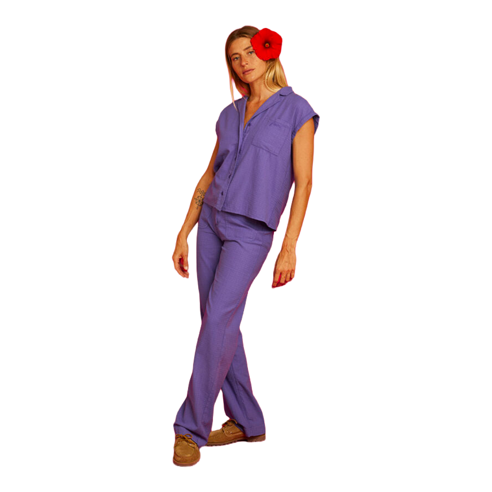 Graine - Chemise Femme - Flare Violet Graine