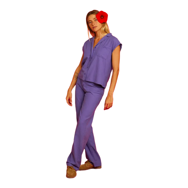 Graine - Chemise Femme - Flare Violet Graine