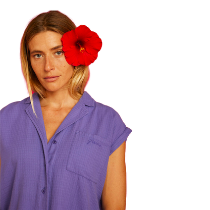 Graine - Chemise Femme - Flare Violet Graine