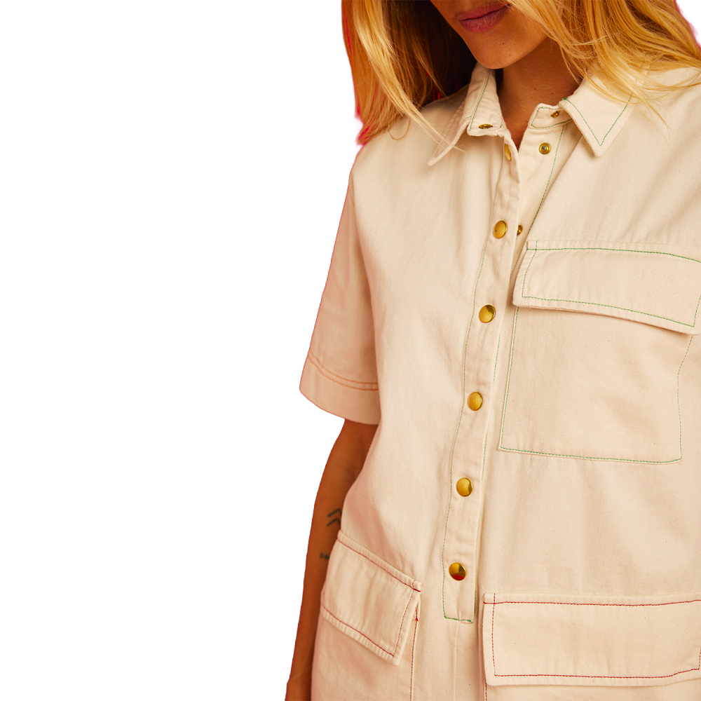 Graine - Combinaisons / Combishorts Femme - Étreinte Rose