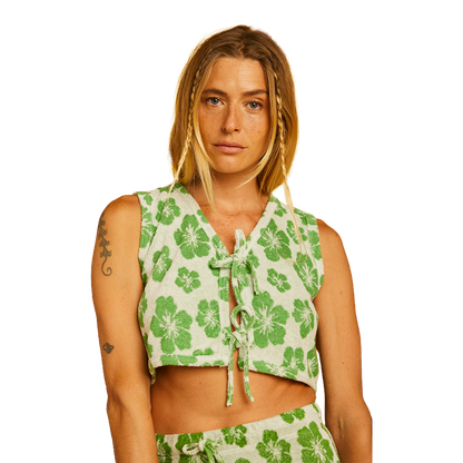 Graine - Vestes & surchemises Femme - Hibiscus Blanc