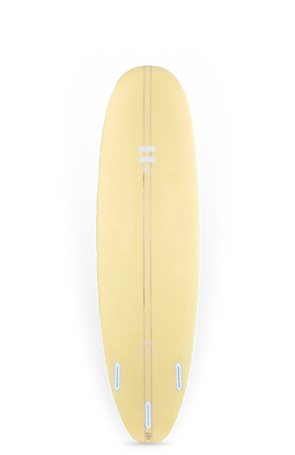 Indio endurance surfboards - Mid length - 7'6" x 21 1/2" x 2 7/8" - 53L Cream Fall Olatu SL