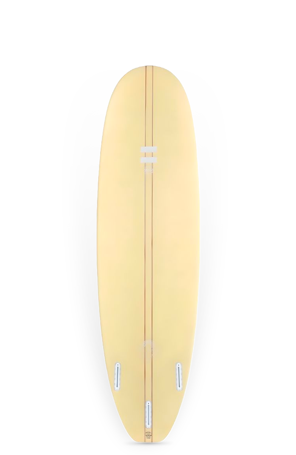 Indio endurance surfboards - Mid length - 7'6" x 21 1/2" x 2 7/8" - 53L Cream Lilac Olatu SL