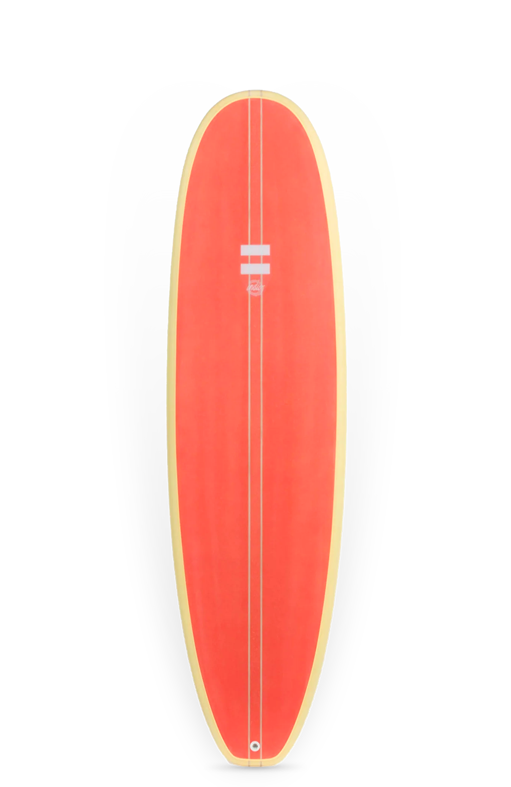Indio endurance surfboards - Mid length - 8'0" x 21 3/4" x 3" - 60L Cream Fall Olatu SL