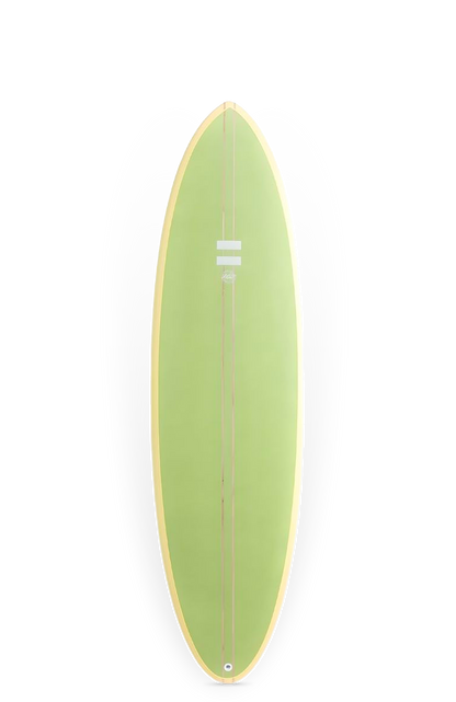 Indio endurance surfboards - The egg - 7'6" x 22" x 2 7/8" - 56L Cream Olive Olatu SL
