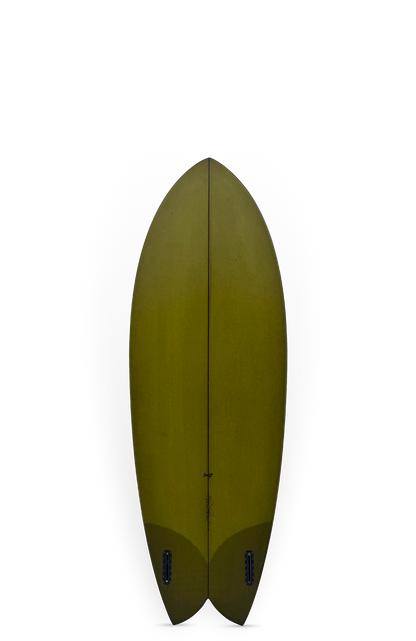 Jeff McCallum surfboards - Classic fish - 5'8" x 21 1/2"  x 2 5/8"  - 39L Shapers club