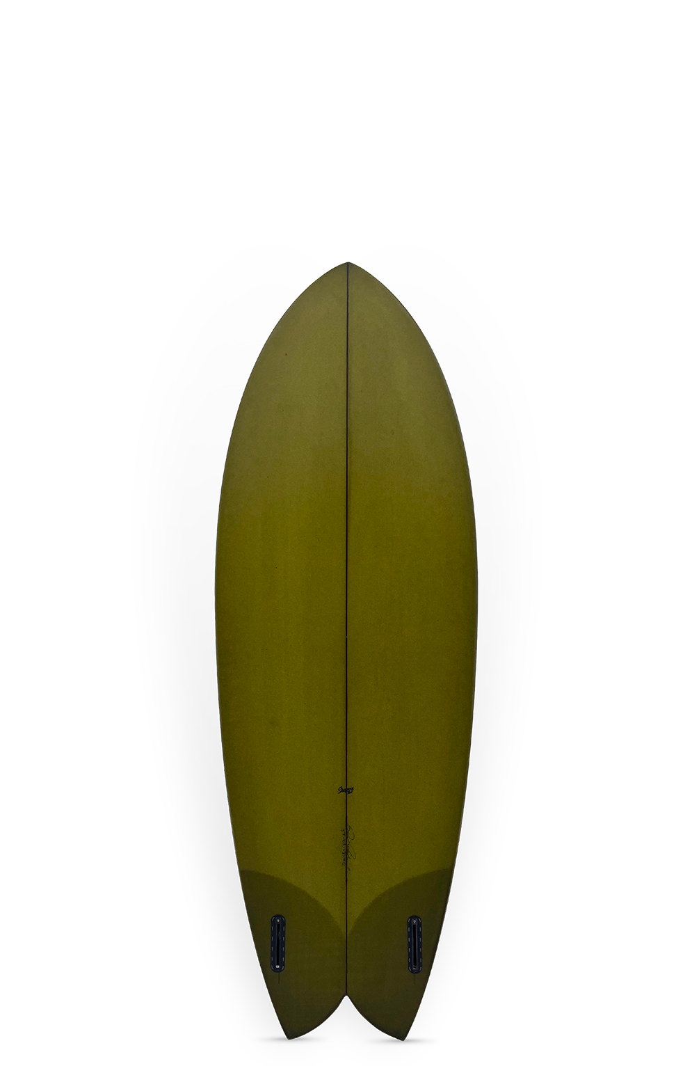 Jeff McCallum surfboards - Classic fish - 5'8" x 21 1/2"  x 2 5/8"  - 39L Shapers club