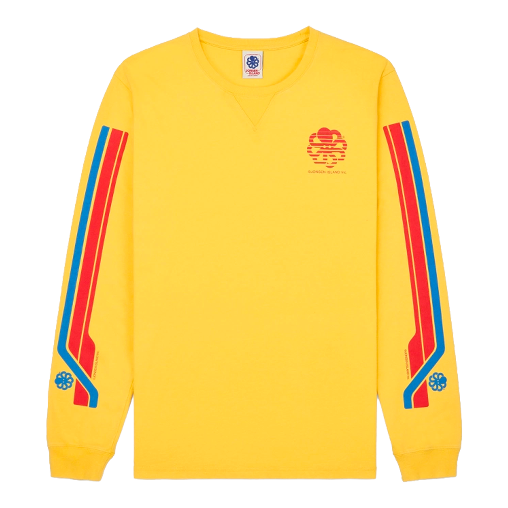 Jonsen Island - T-shirts manches longues - Trucking yellow F/O jaune Jonsen island