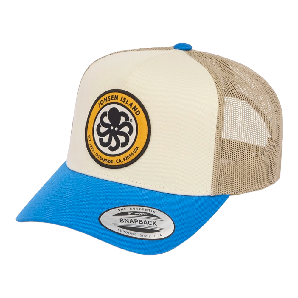 Jonsen island - Casquettes - Trucker authentic california bleu Jonsen island
