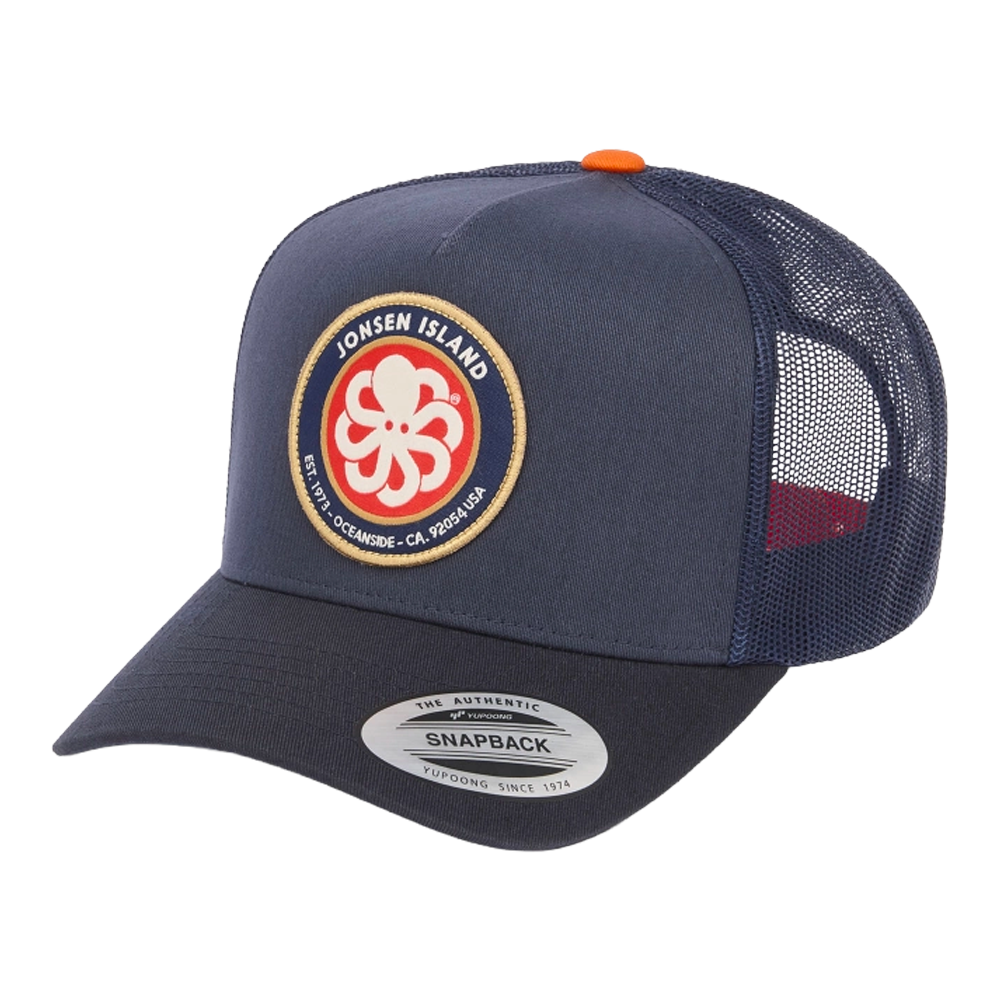 Jonsen island - Casquettes - Trucker authentic navy club beige Jonsen island