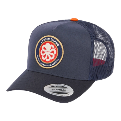 Jonsen island - Casquettes - Trucker authentic navy club beige Jonsen island
