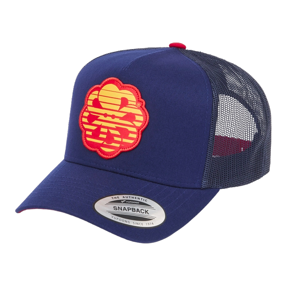 Jonsen island - Casquettes - Trucker flower 3 famous navy bleu Jonsen island