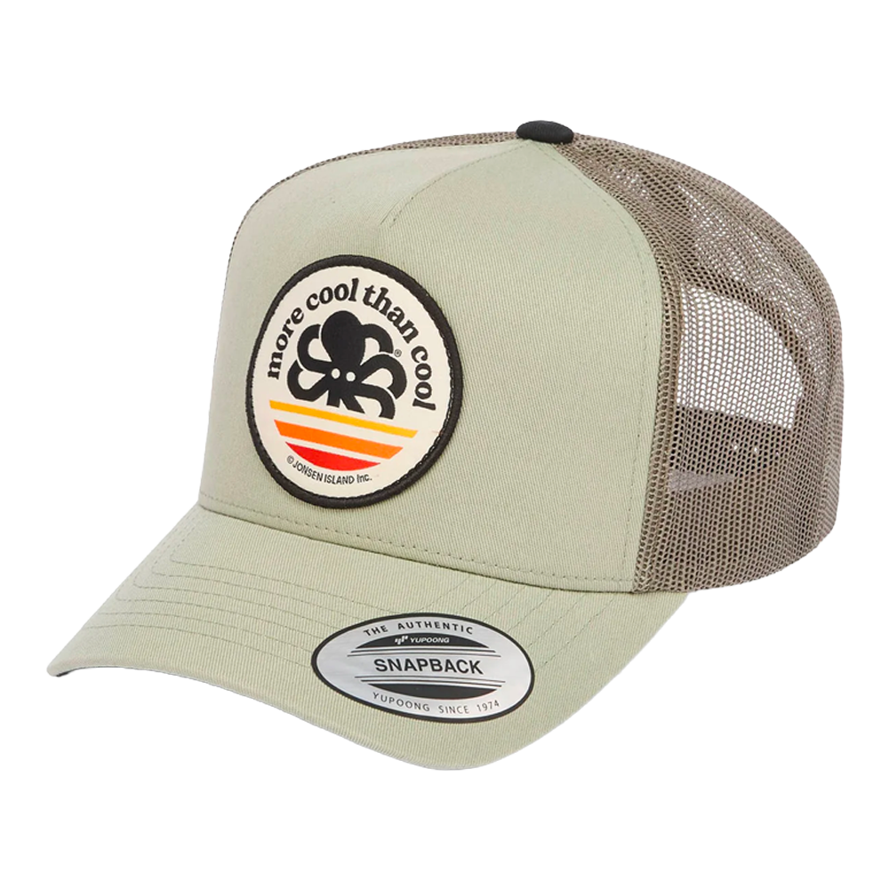 Jonsen island - Casquettes - Trucker more cool olive vert Jonsen island