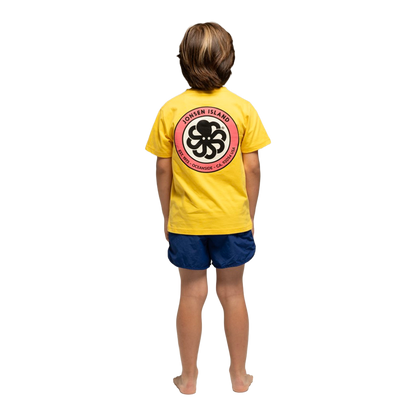 Jonsen island - T-shirts - Classic Kid Authentic jaune Jonsen island