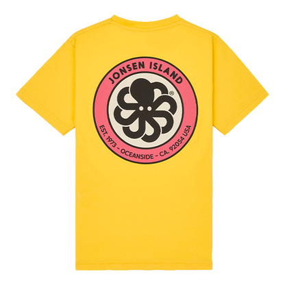 Jonsen island - T-shirts - Classic Kid Authentic jaune Jonsen island