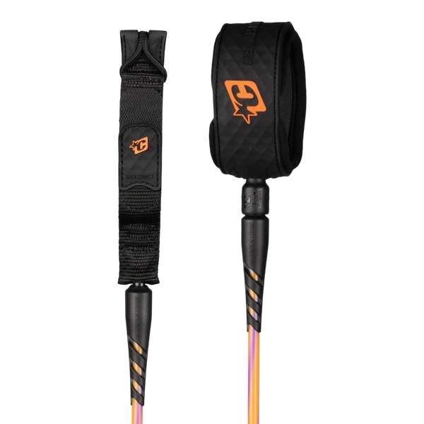 Creatures of Leisure - Leash - Reliance Standard Duty 6' Hi-Vis Purple Twist Black