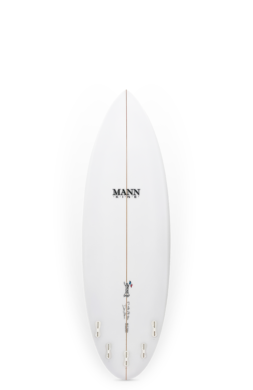 Mannkine - Dominator - 5'8" x 19 7/8" x 2 3/8" - 30L Shapers club