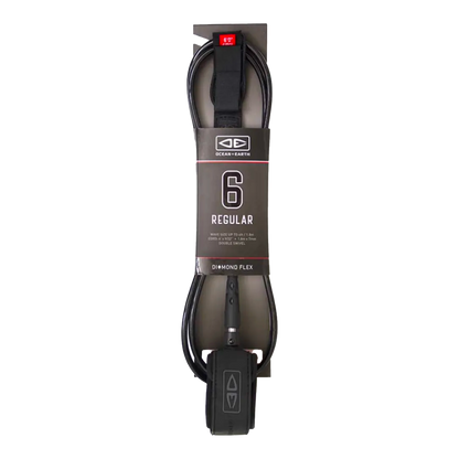 Ocean and earth - Leash - 6' Regular noir