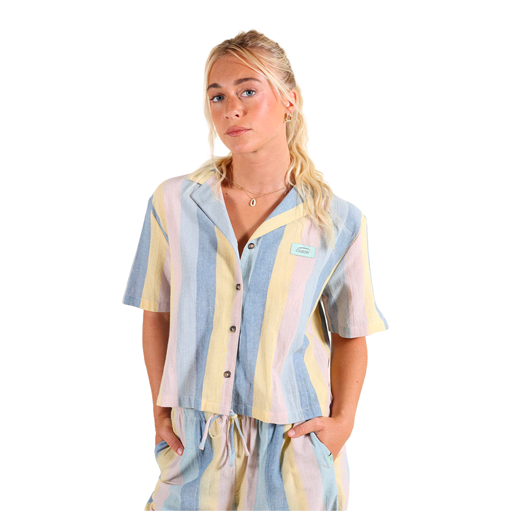 Oxbow - Chemises - Ally bleu Lafuma Group