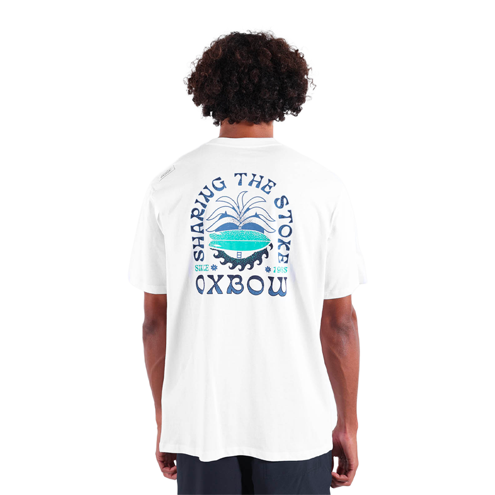 Oxbow - T-shirts - Stoked blanc Lafuma Group